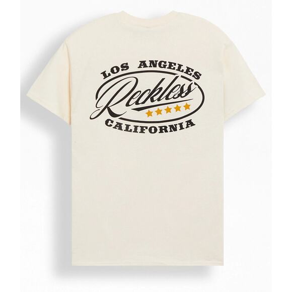 Young & Reckless Men's T-Shirt Frontier Short Sleeve CrewneckTee - Picture 1 of 4